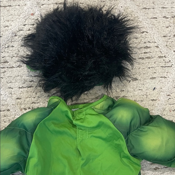 Marvel Kids Hulk Green and Purple Superhero Costume - Picture 10 of 15